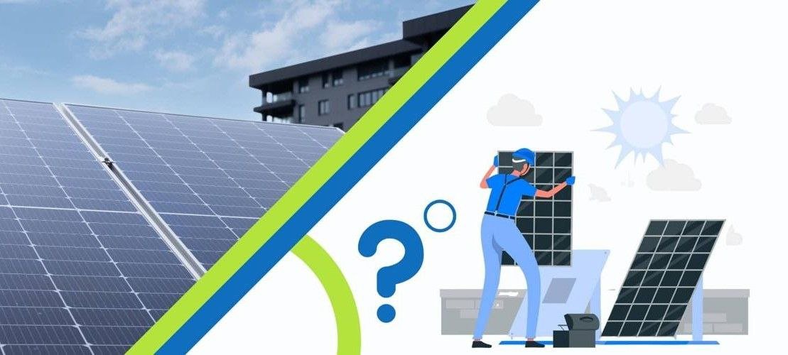 Оптимальний кут нахилу та орієнтація сонячних панелей: як вибрати