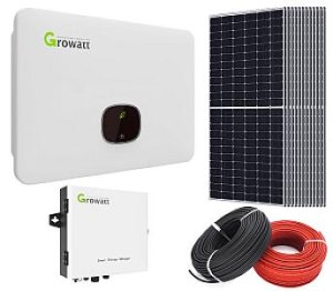 Сетевая солнечная электростанция "под ключ" Growatt 120 кВт SvoyaEnergy-120 фото