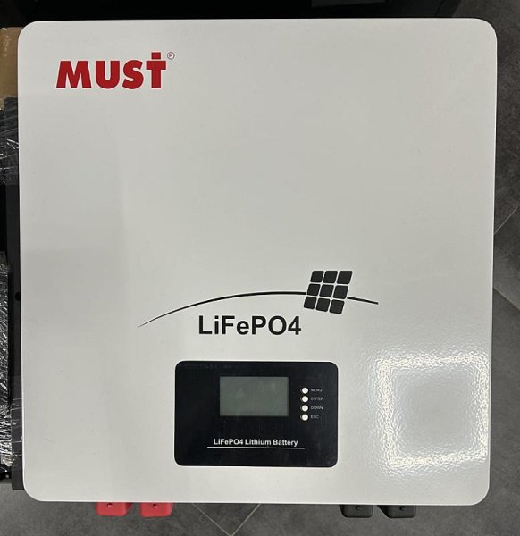 Аккумулятор литиевый MUST LP1600-24100, 24В 100Ач, LiFePO4, литий-железо-фосфатная АКБ фото №2 Аккумулятор литиевый MUST LP1600-24100, 24В 100Ач, LiFePO4, литий-железо-фосфатная АКБ фото №2