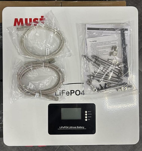 Аккумулятор литиевый MUST LP1600-24100, 24В 100Ач, LiFePO4, литий-железо-фосфатная АКБ фото №3 Аккумулятор литиевый MUST LP1600-24100, 24В 100Ач, LiFePO4, литий-железо-фосфатная АКБ фото №3