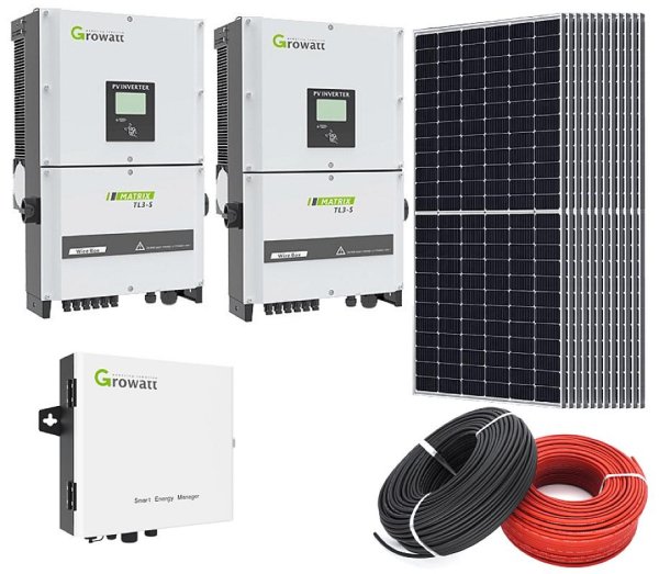 Сетевая солнечная электростанція "под ключ" Growatt 50 кВт SvoyaEnergy-50 фото Сетевая солнечная электростанція "под ключ" Growatt 50 кВт SvoyaEnergy-50 фото