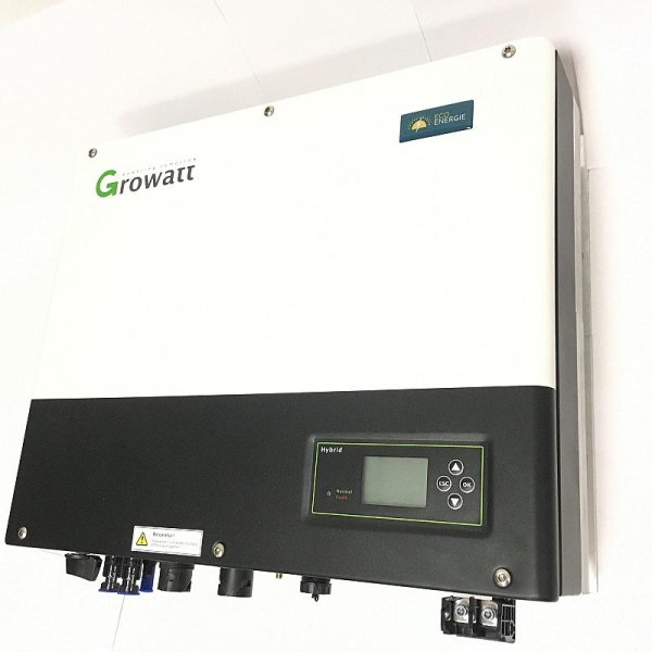 Гибридный солнечный инвертор 5 кВт Growatt SPH5000 фото №2