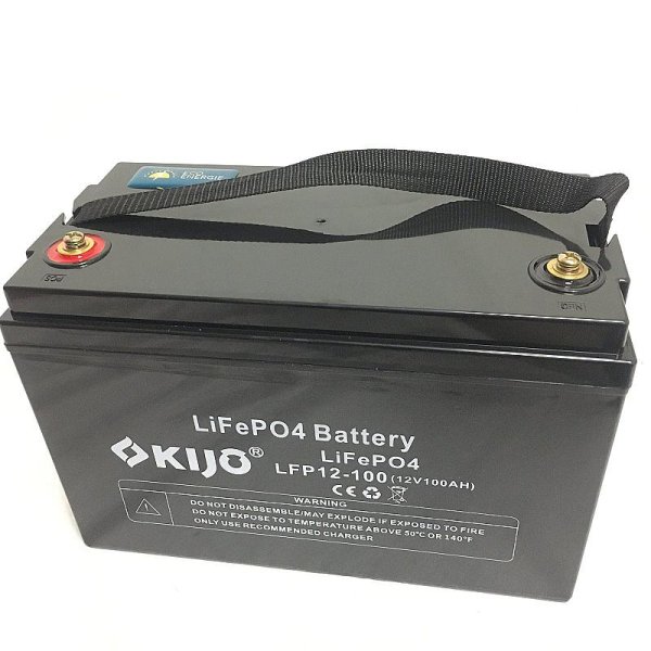 Аккумулятор Kijo Battery FePO4-12V100Ah Lithium Iron Phosphate фото №2